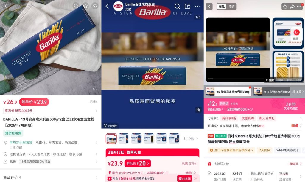 Come vendere prodotti alimentari in Cina online ecommerce B2C